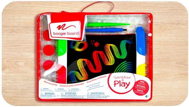 view of Storage tote for Scribble n' Play Creativity Kit