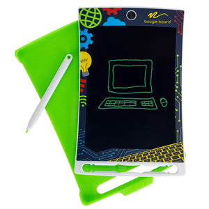 Jot™ Kids Writing Tablet – Lil' Coder - tablet with writing - protective case removed and stylus