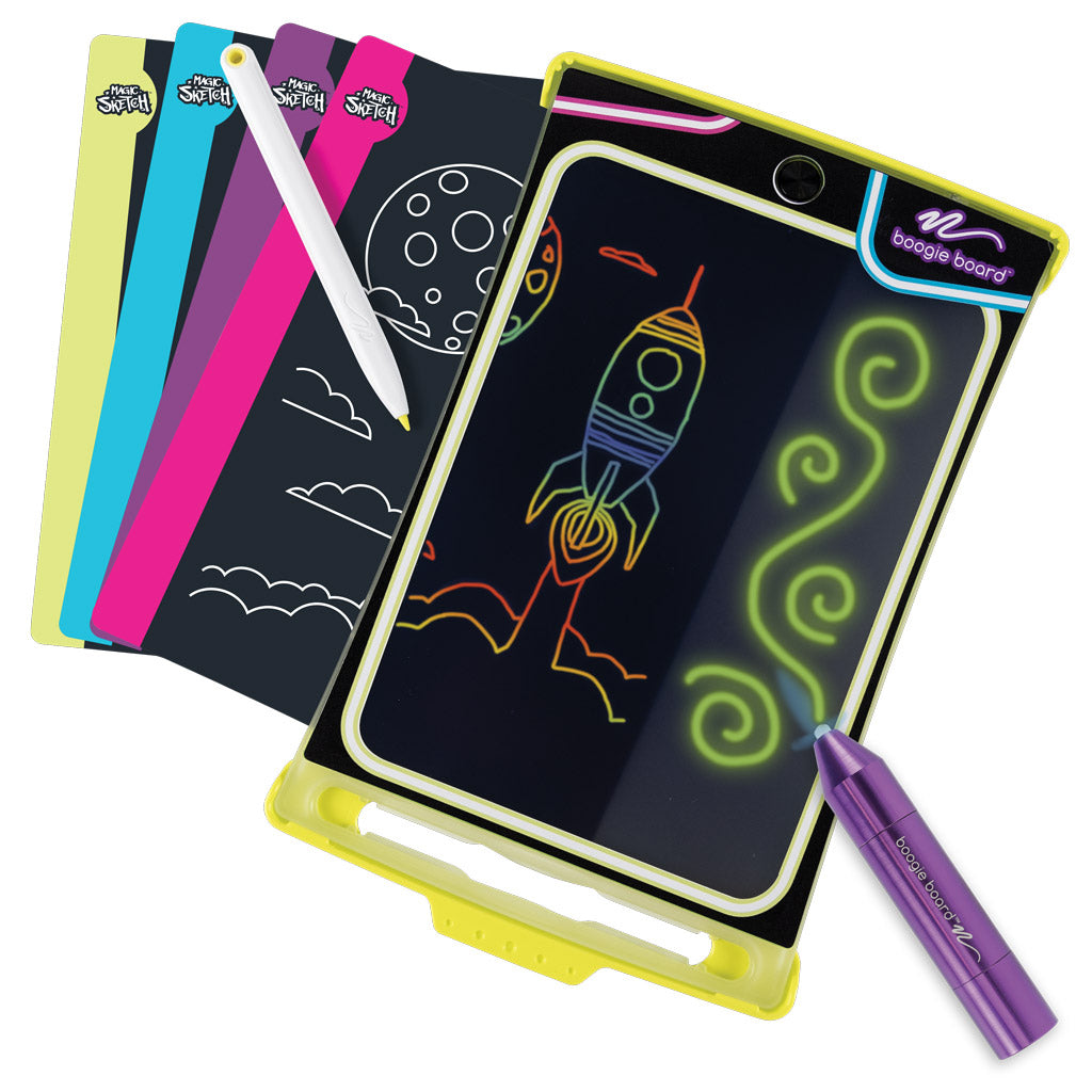 LCD Best Boogie Board Tablet Kids Drawing Pad, Adults Doodle Board, 12  Inches Toddler Scribbler Board, Erasable Light Drawing Board Black From  J_boxing, $15.99