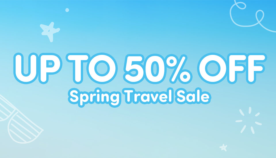 Up to 50% OFF Spring Travel Sale!