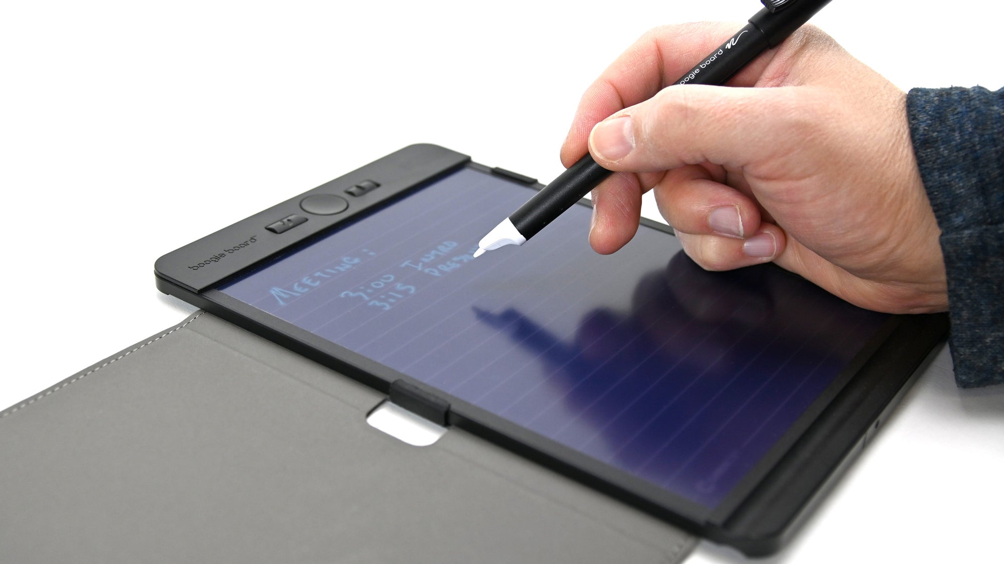 Boogie Board Blackboard Smart Notebook with Pen, 5.5 x 7.25, Black (BNCC10001)