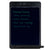 Blackboard™ Writing Tablet - Note Size lined template inserted with writing on display