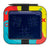 Dash™ Kids Drawing Kit front view with writing over Tic Tac Toe game template