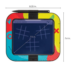 Dash™ Kids Drawing Kit with screen and board dimensions shown