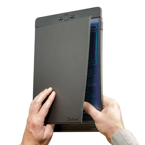 Blackboard Writing Tablet - Letter in Folio held up by hands